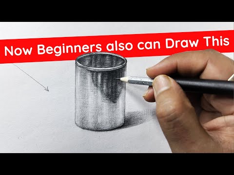 Beginners also can draw Metal Objects || Drawing for Beginners - Day 16  || 100 Days Challenge