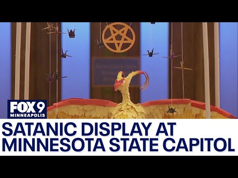 Satanic display draws ire at MN State Capitol