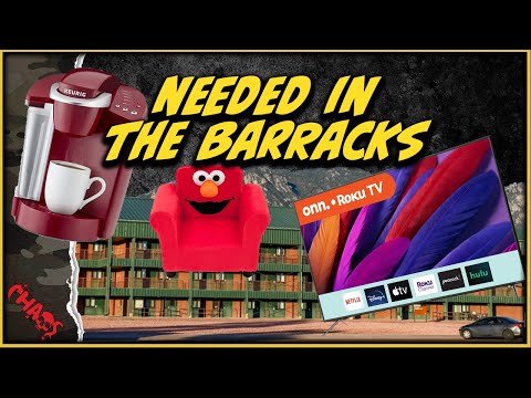 Living in the barracks? Here is what you need