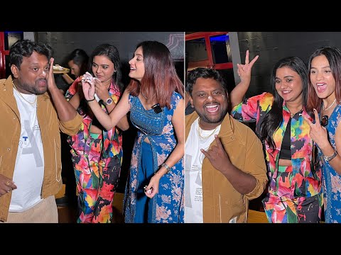 Bigg Boss 8 Telugu Prerana Grand Welcome Celebrations | Tasty Teja Doing Fun With Prerana & Rohini