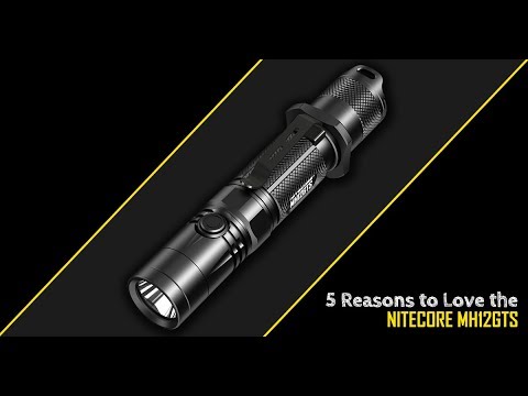 (Discontinued) 5 reasons to love the NITECORE MH12GTS 1800 Lm Rechargeable flashlight