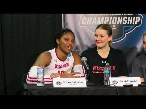 Post-Game Media Conference || Wisconsin Volleyball vs Georgia Tech || Dec. 6, 2024