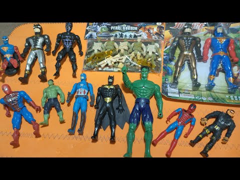 AVENGERS' TOYS | Action Figures |Cheap Price | Venom vs Hulk |Spiderman vs Batman vs Captain America