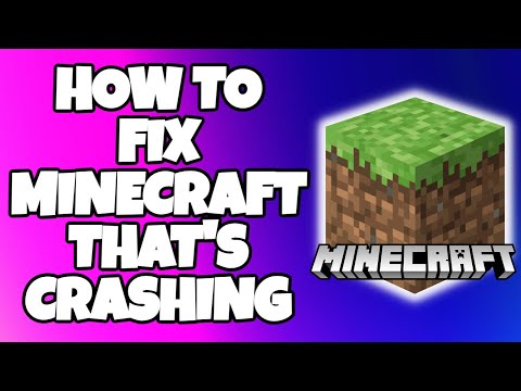 How To Fix Minecraft Crashes