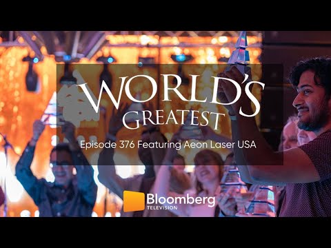 Catch Aeon Laser USA on World’s Greatest!... on Bloomberg TV. 📺🤩