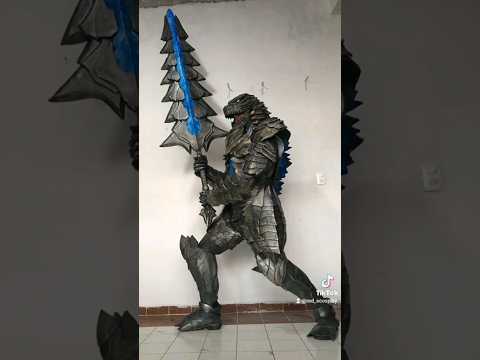 Godzilla  "armor" #cosplay #godzilla #anime