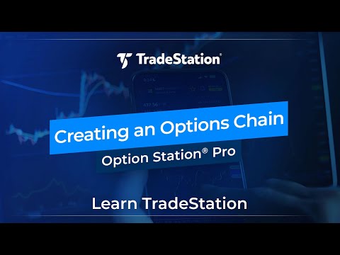 Creating an Option Chain in OptionStation Pro