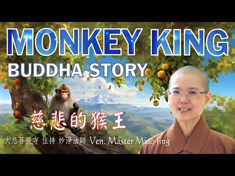 Story of Compassionate Monkey King | The Past Life of Buddha |  佛陀本身故事 慈悲的猴王 大悲菩提寺 妙淨法師