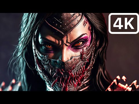 Mortal Kombat 1 How Mileena Got infected with Tarkat Disease and Turned into a Monster - 4K Ultra HD