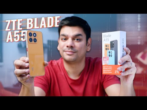 ZTE Blade A55 Unboxing - 90Hz display, stylish design