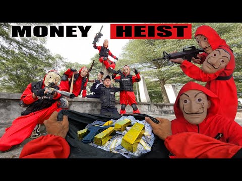 PARKOUR VS MONEY HEIST: Money Heist helps the police capture bad guys and rescue hostages | Epic POV