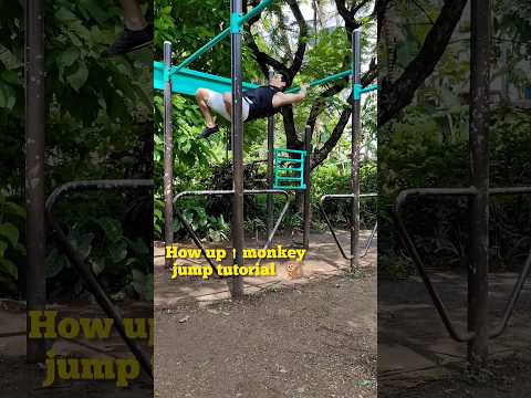 monkey bar jump tutorial #monkeyjump #cali