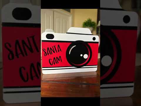 Santa Cam | Quick Christmas Craft | Dollar Tree #shorts #quickchristmascrafts