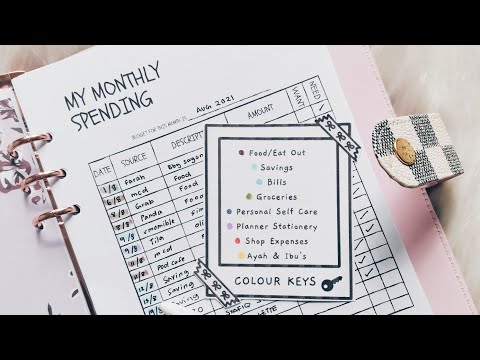 Louis Vuitton Dupe Amazon Favorite Financial Budget A5 Planner Setup Silent Flip | Skippyskittle