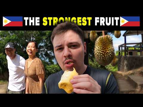 Trying Durian in The Philippines! 🇵🇭