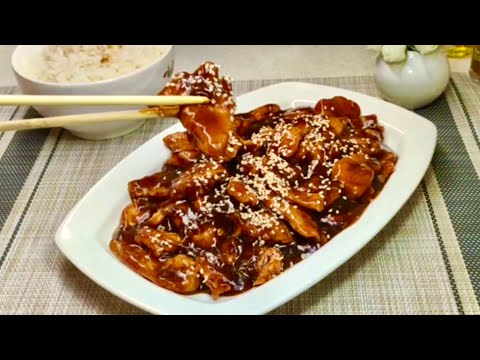 The Most Delicious Orange Soy Chicken You Will Ever Have! Orange Chicken Chinese Style!