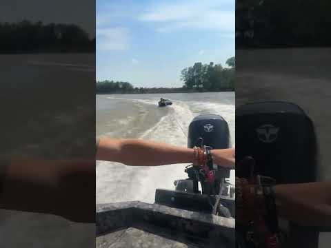 crazy tubing with duck boat