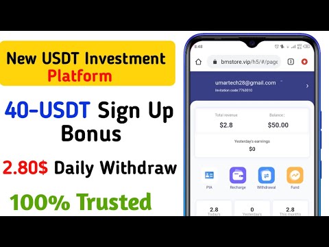 New Usdt Earning Site || Usd Mining Site 2023 Without Investment || Usdt Earning Website