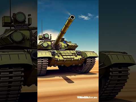 T-90 VS Abrams M1 #t90 #abramstank #abrams #russiantank 241208