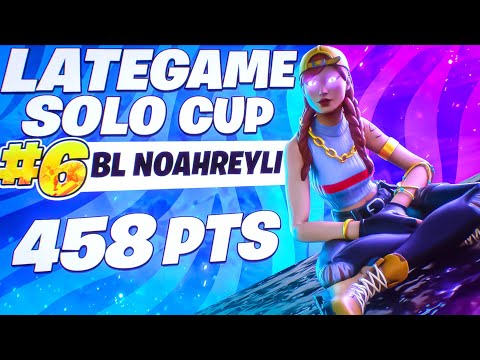 BEST SOLO PLAYER?! 🏆 (6th Place in Late Game Solo Cup)