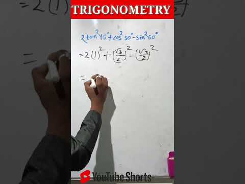 Trigonometry important questions