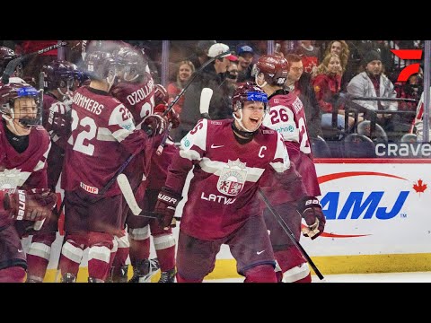 Latvia Captain Peteris Bulans Says "Someone Has To Pinch Me Now" After Shootout Win Against Canada