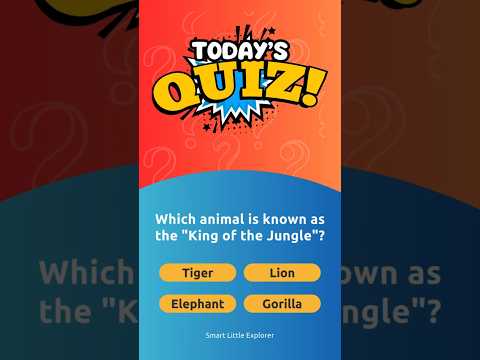 Today's Animal Quiz 14 #quiz