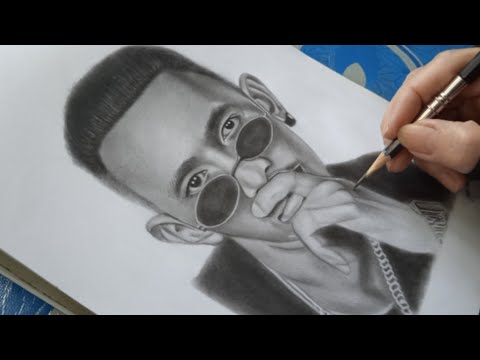 Drawing Flow G, The Rapper | jesar art