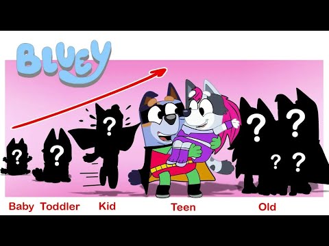 Bluey Growing Up Full In Teen Titan Go Compialtion | Go WOW