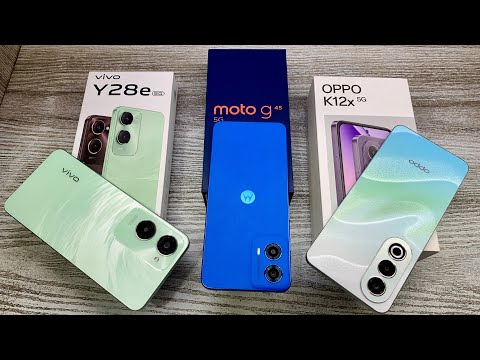 Moto G45 5g vs Oppo K12x 5g vs Vivo Y28e 5g - Flipkart Sale Discount 🔥| Gaming Processor 🎮| Best 📸