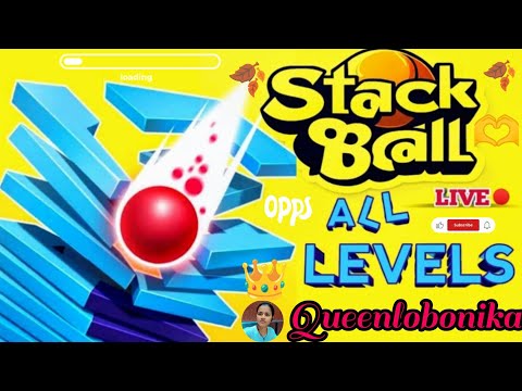 🛑stackballgame #stackballs#Queenlobonika#shortsfeed #stackball #gaming #live