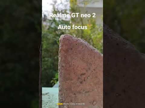 Realme GT neo 2 very fast auto focus #shorts