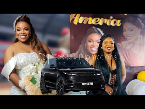 Ameria Nambala Surprised with a Brand New Range Rover at Her Birthday Party