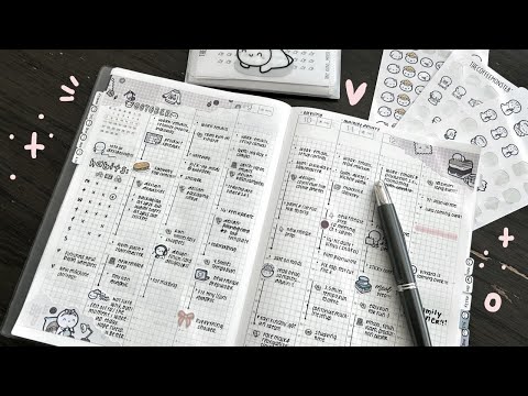 Weekly Plan With Me: Back To Routine :) | Hobonichi Cousin Avec