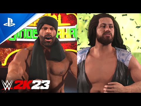 WWE 2K23 Entrances - Jinder Mahal & Cameron Grimes (PS5)