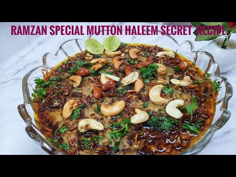 Ramzan Special Mutton Haleem Recipe | Iftar Recipe |