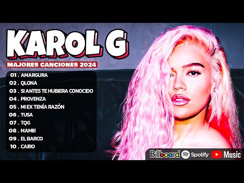 KAROL G Mix Mejores Canciones - Lo Más Popular de Karol G 2024