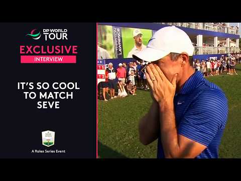 Rory McIlroy's Emotional Interview | 2024 DP World Tour Championship