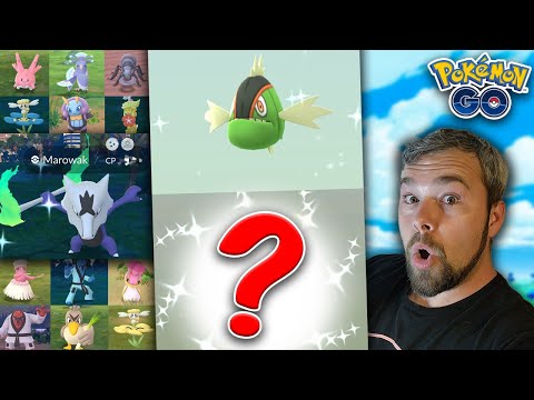 Hunting Pokémon GO's Newest Shiny Pokémon on the LONGEST Monday Ever!