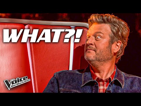 Impossible HIGH NOTES that SHOCKED The Voice coaches!