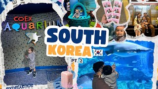 South Korea Vlog #2 | Coex Mall, Starfield Library, Coex Aquarium, Gotomall 🇰🇷