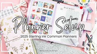 2025 Sterling Ink Common Planner Setup 📖 B6 & TN sizes