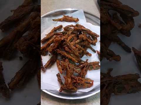 Crispy lady'sfinger Fry /crispy bhindi fry / Sidedish Recipes /#shorts #subscribe