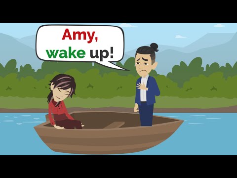 Amy, wake up! | Animated English Story | Basic English Conversation | No Aliens