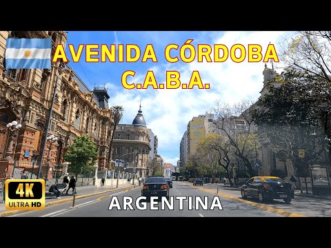 Buenos Aires Argentina - Avenida Córdoba y Avenida Álvarez Thomas - viaje 91