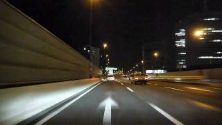 [HD] 夜の首都高速　車載動画(リメイク版)