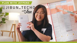 Kokuyo Jibun Techo 2021: How do we use it? Plan with me video! 📔