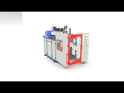 MBM Advance Series 2 ltr Double Head Single Station Extrusion Blow Moulding Machine