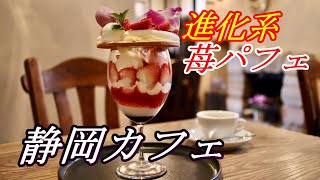 【静岡カフェ】TV番組で紹介された掛川・アマレットの「進化系パフェ」を食べてみた。【スイーツレストラン】