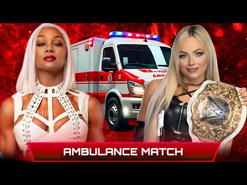 WWE 2K24 • Ambulance Match - Jade Cargill VS Liv Morgan | WWE